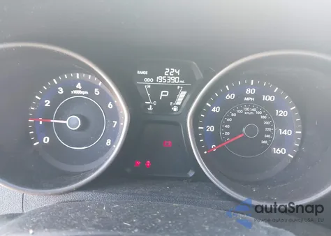 2013 Hyundai Elantra Limited z USA, uszkodzony, nr VIN 5NPDH4AE8DH236819